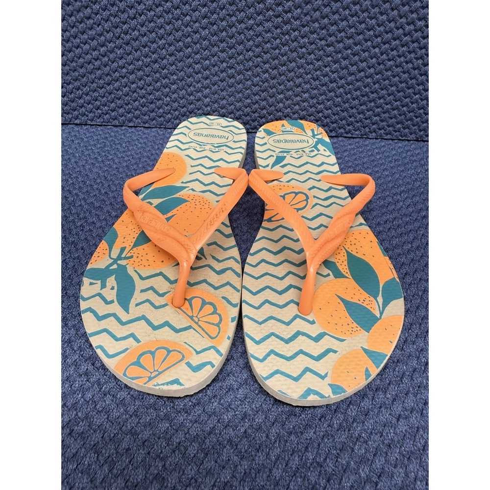 Havaianas‎ Oranges flip flops- 9/10